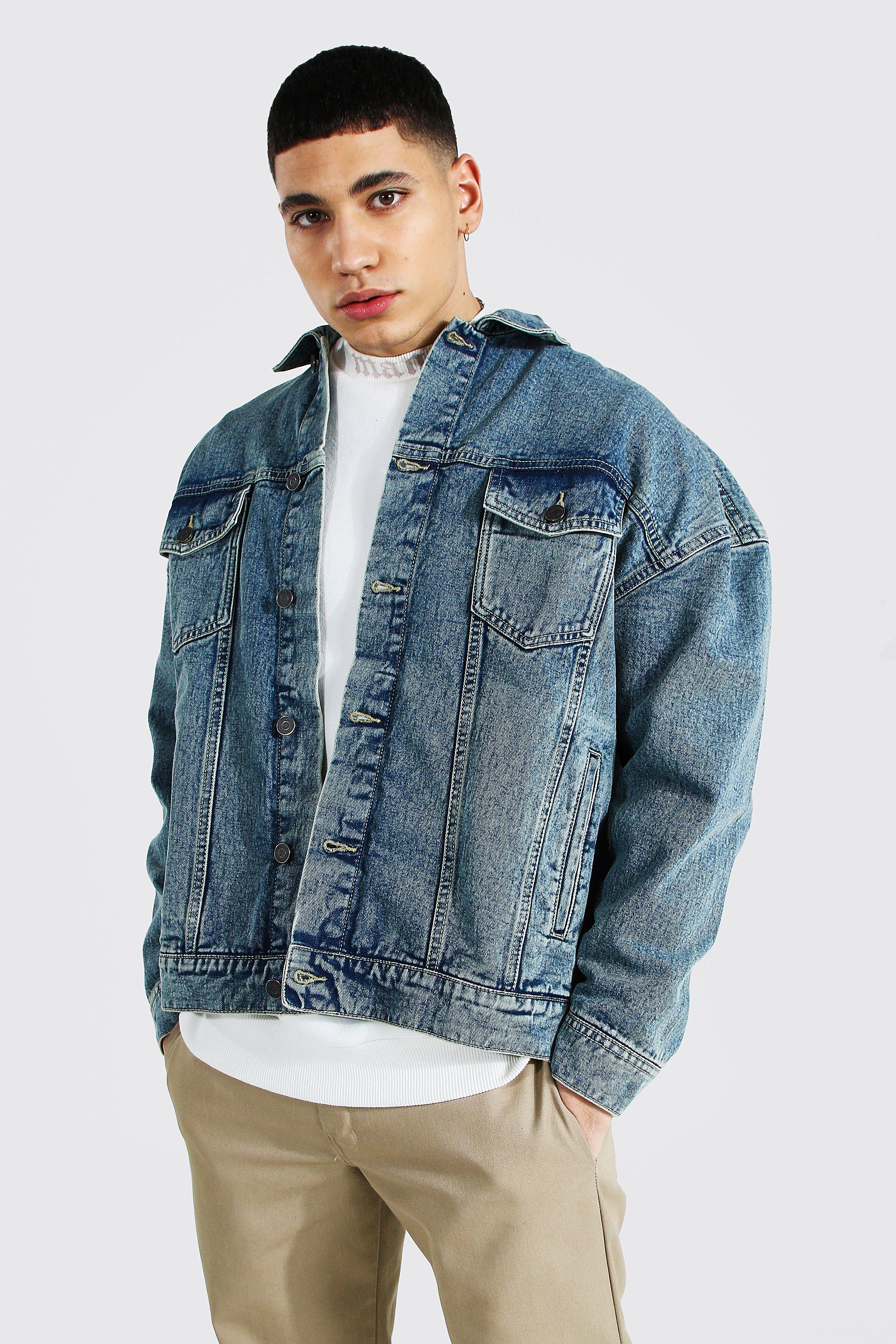 Boxy hot sale jean jacket